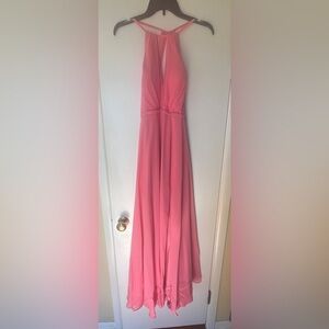Azazie Evalleen Pink Dress - Size 6